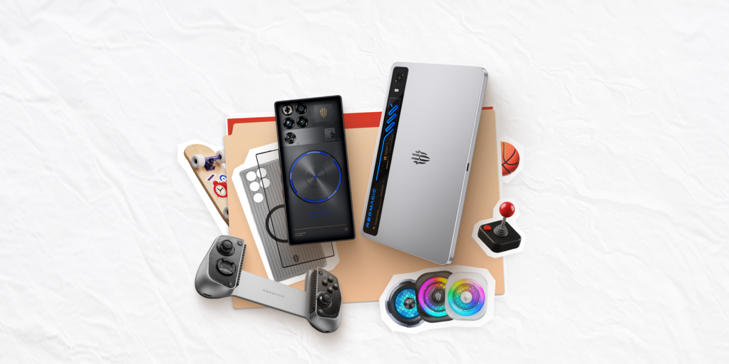 REDMAGIC gaming tablet, gaming phone, and mobile gaming accessories.