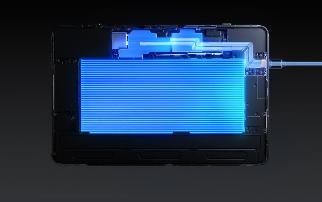 Stay in the game with fast charging that gets you a full battery in just 71 minutes while charge separation protects your battery health along the way.